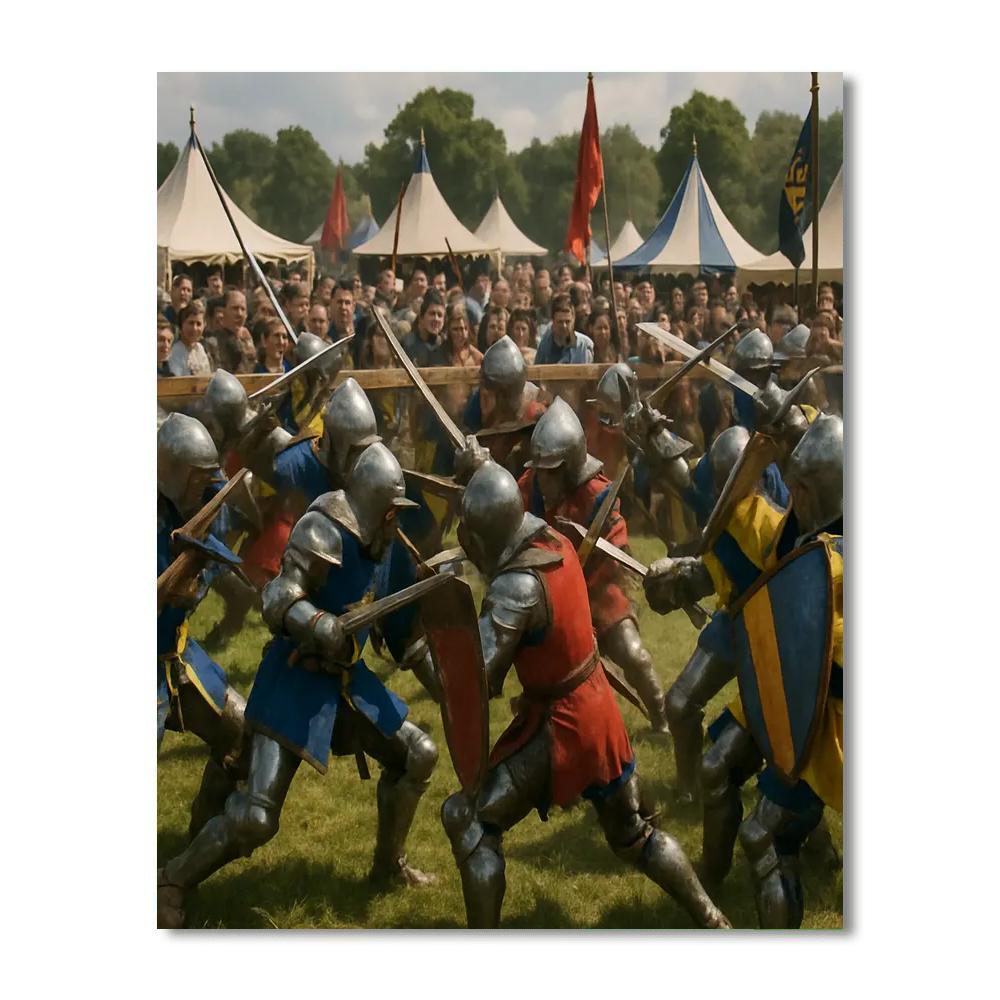 Battle Of The Nations - Europe DIY Paint By Numbers