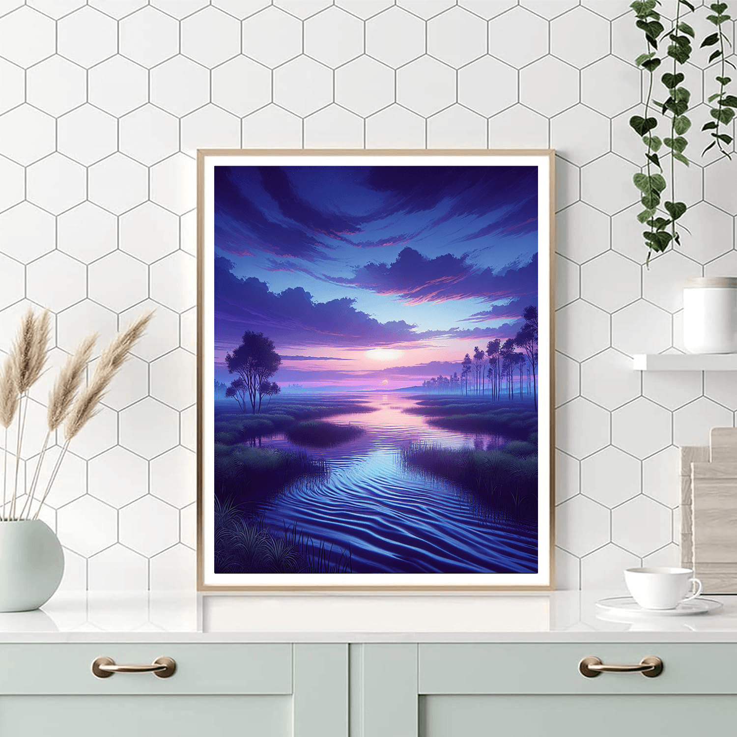 Twilight Marshlands DIY Paint By Numbers