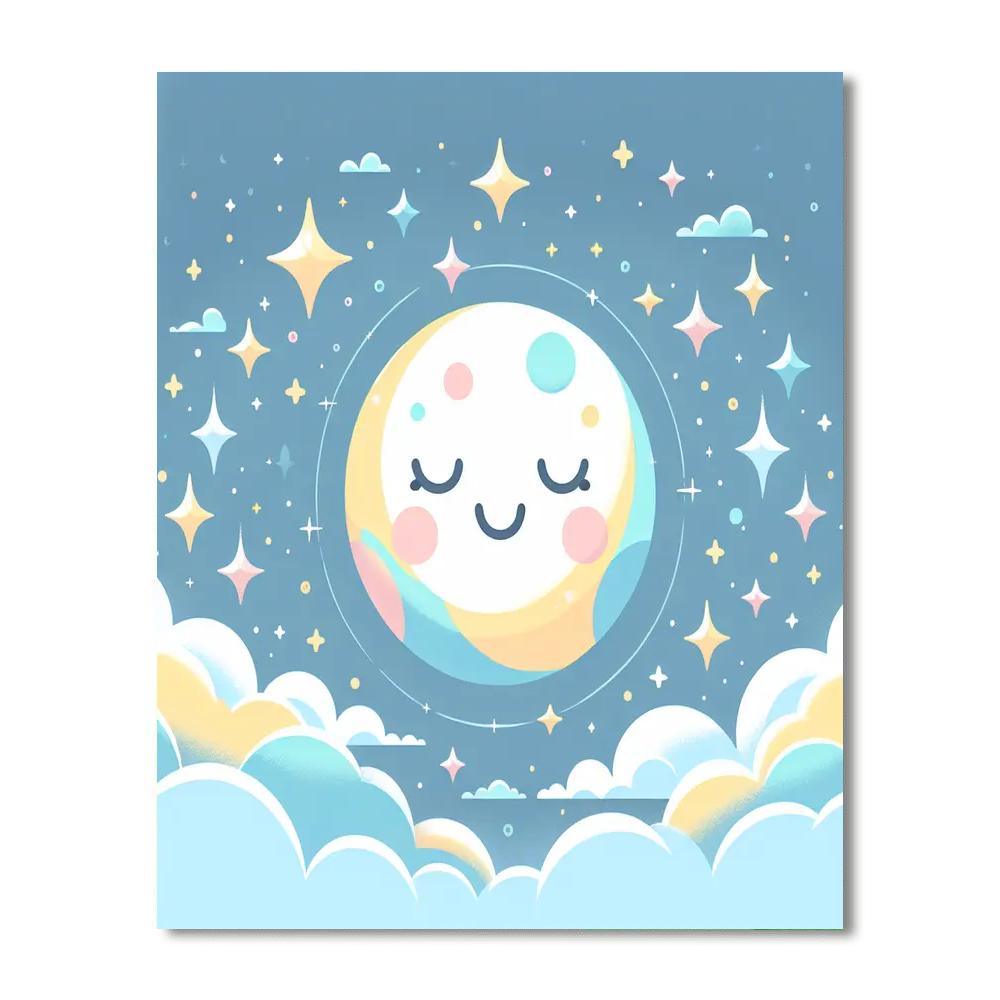 Celestial Moonlight Dreams Paint By Number