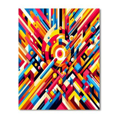 A Symphony Of Color Paint By Number