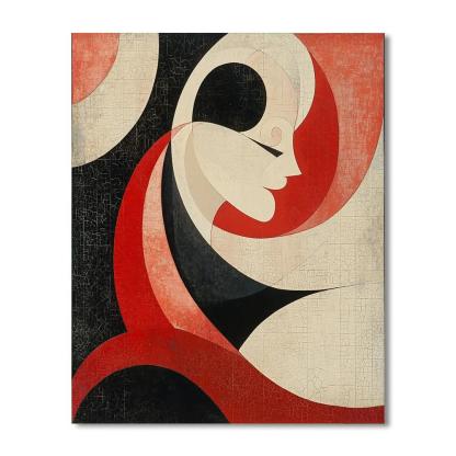 Kazimir Malevich Inspired Rhythm Of Form  Paint By Color