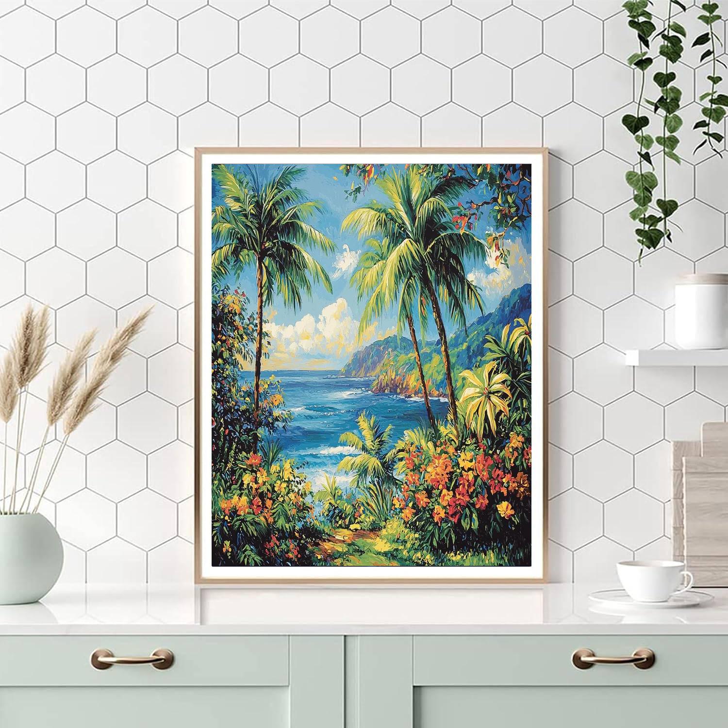 Paul Gauguin Inspired Tropical Escape To Paradise  Paint By Numbers Kits