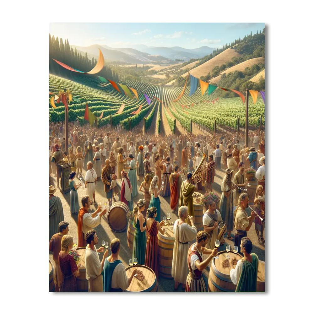 Bacchanalia Festival - Italy Paint By Numbers