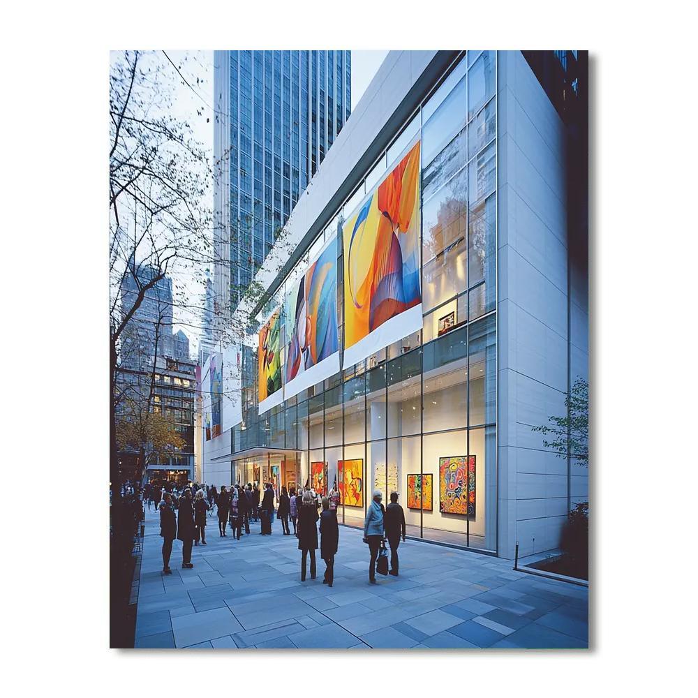 The Museum Of Modern Art Painting Number Kit