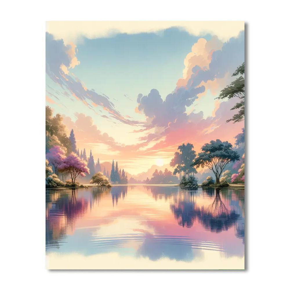 Sunrise Sanctuary Paint By Numbers Kits