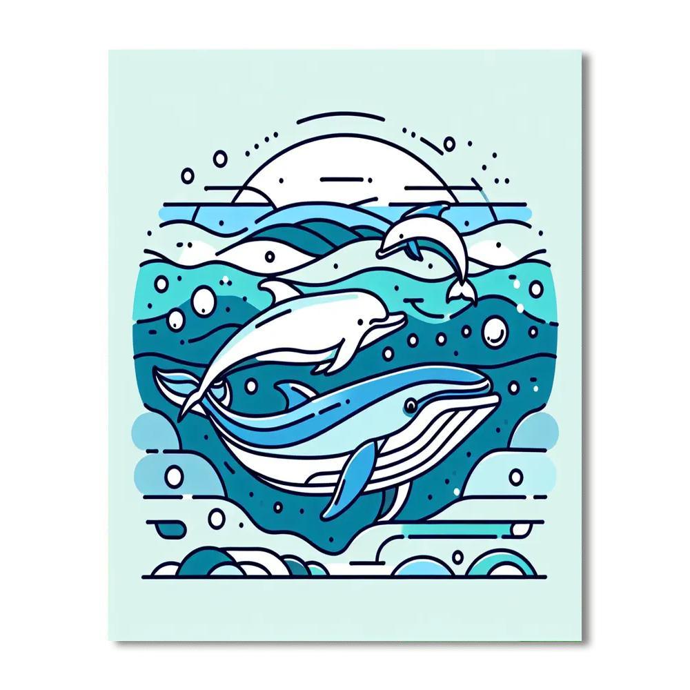 Ocean's Wonders DIY Paint By Numbers