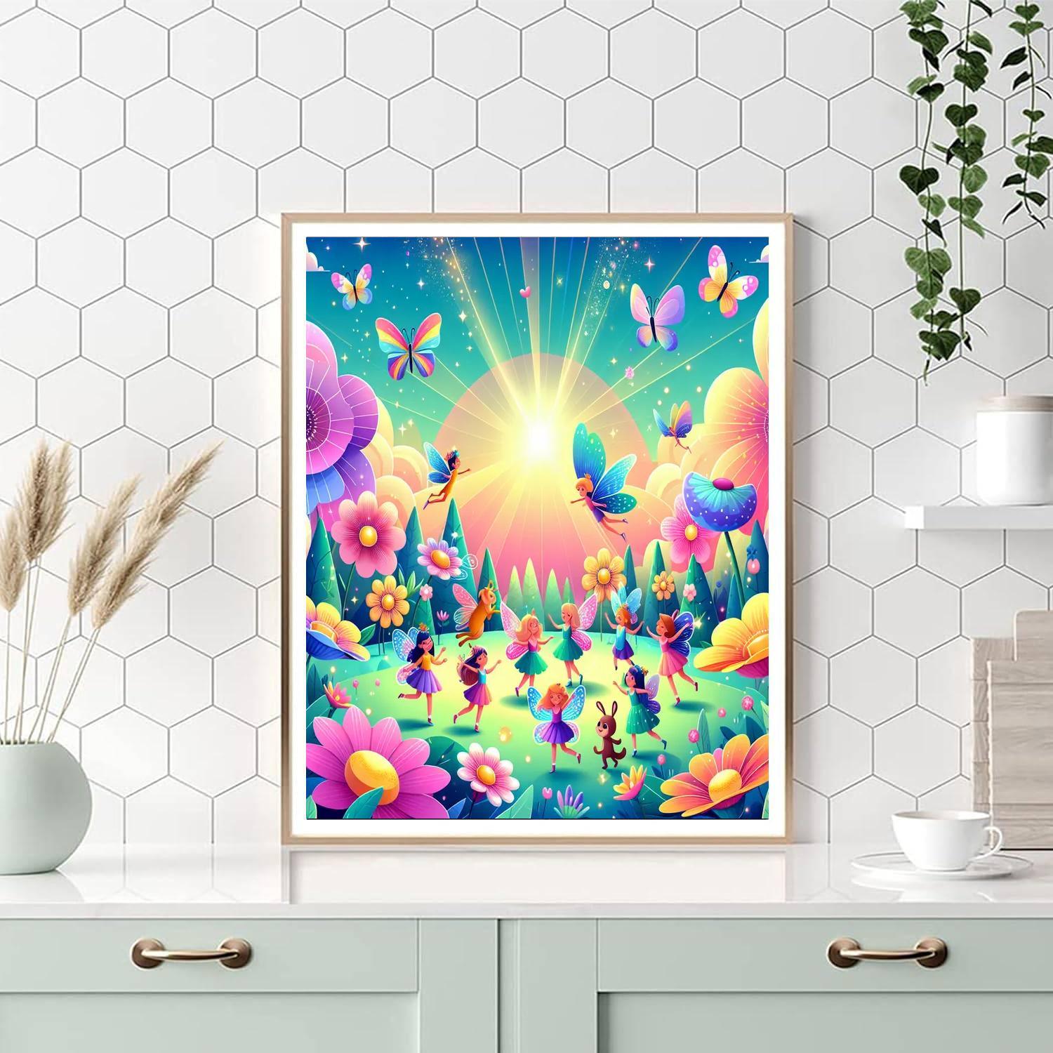 Magical Meadow Celebration Paint By Numbers