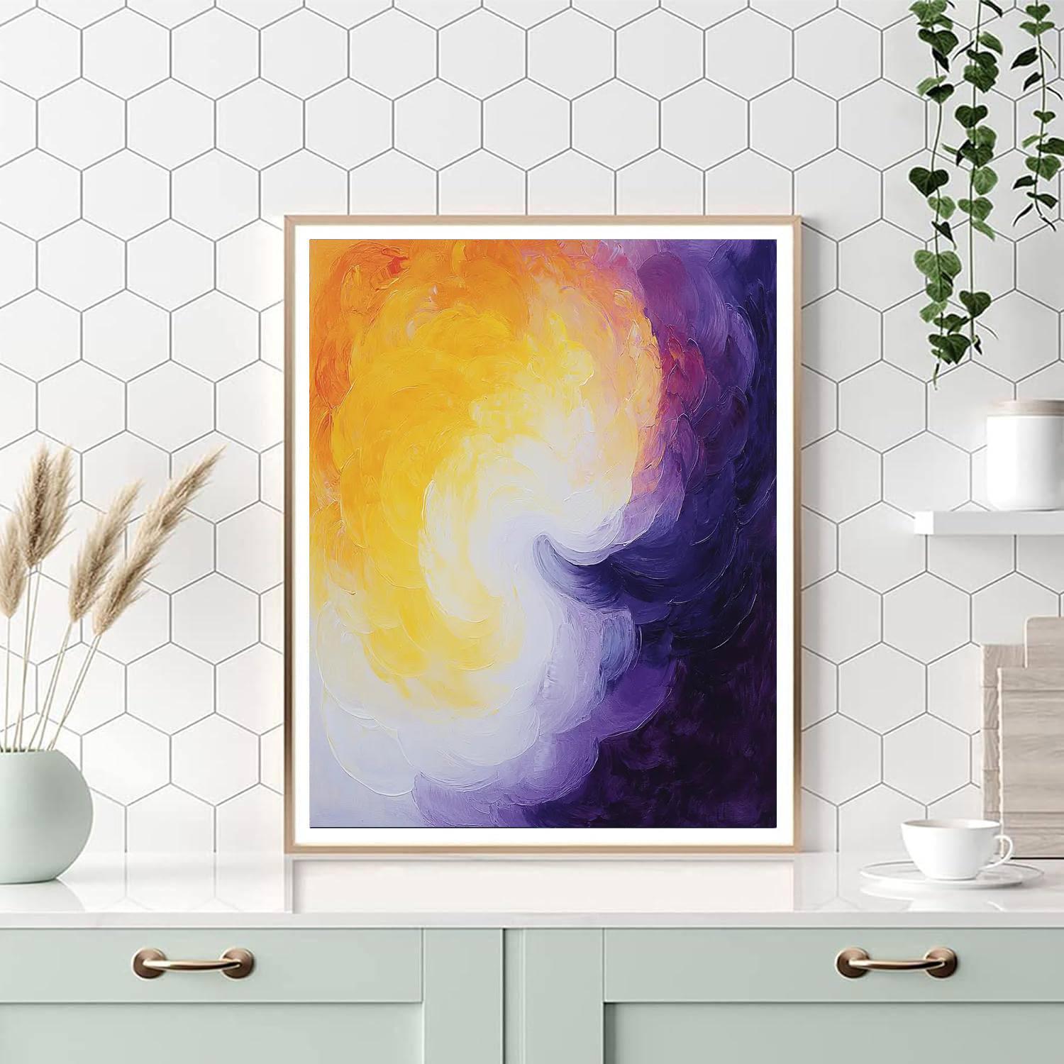 Frida Kahlo Inspired Chasing Light  Numbered Painting Kits