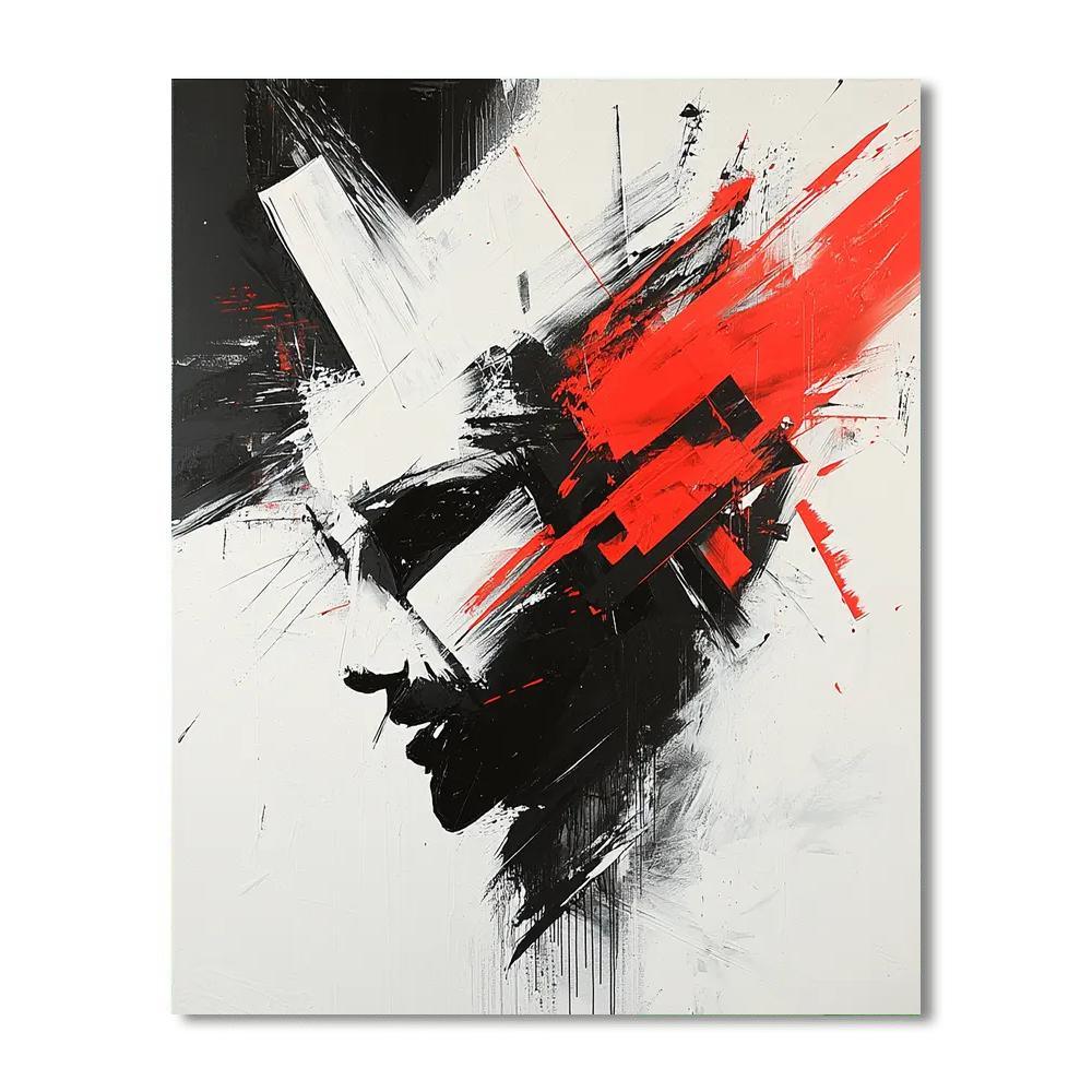 Banksy Inspired Silent Resistance  Painting By Numbers Kit
