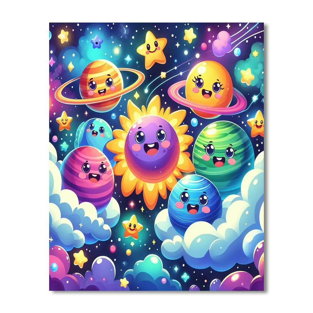 Giggle Galaxy Numbered Painting Kits