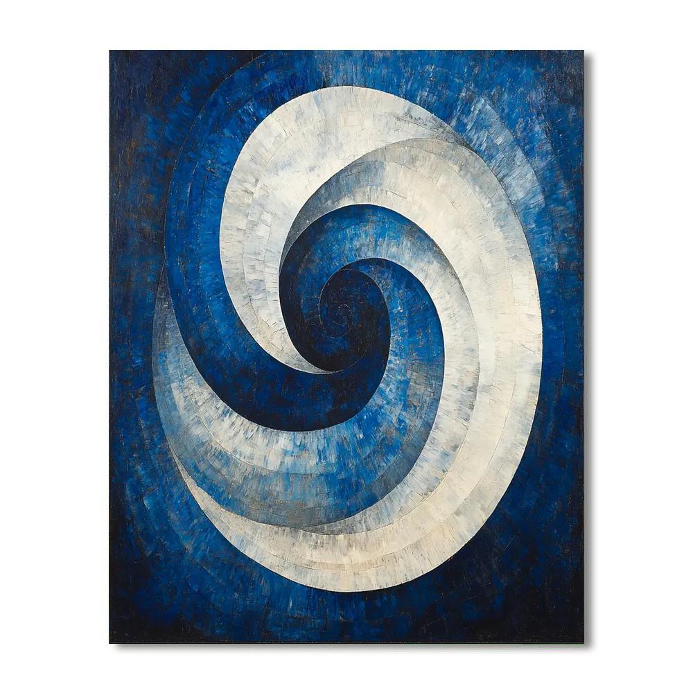 Kazimir Malevich Inspired Cosmic Geometry  Number Painting