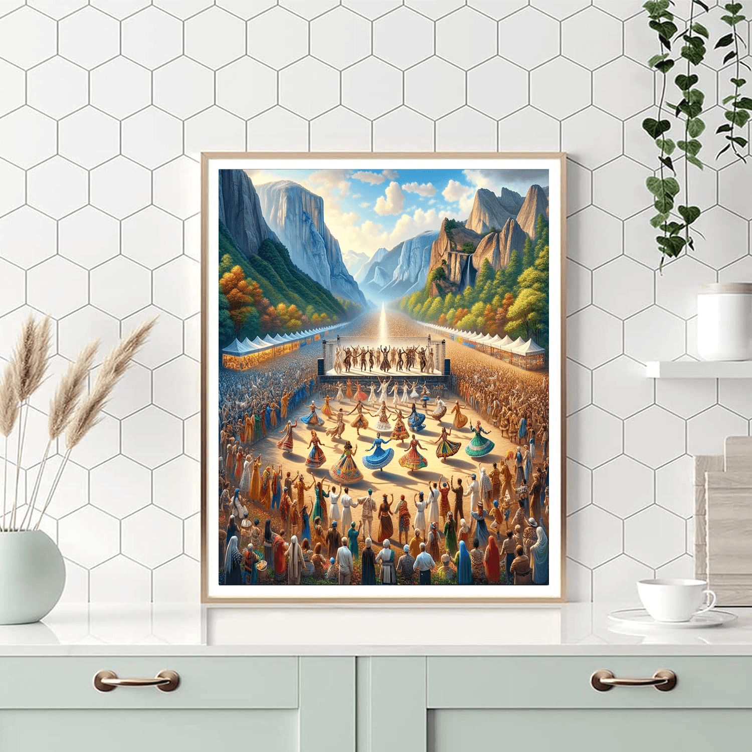 Oaxaca Guelaguetza - Mexico Paint By Numbers Art