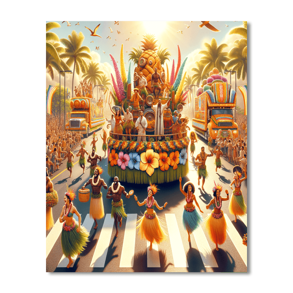 Aloha Festivals Paint By Numbers Kits