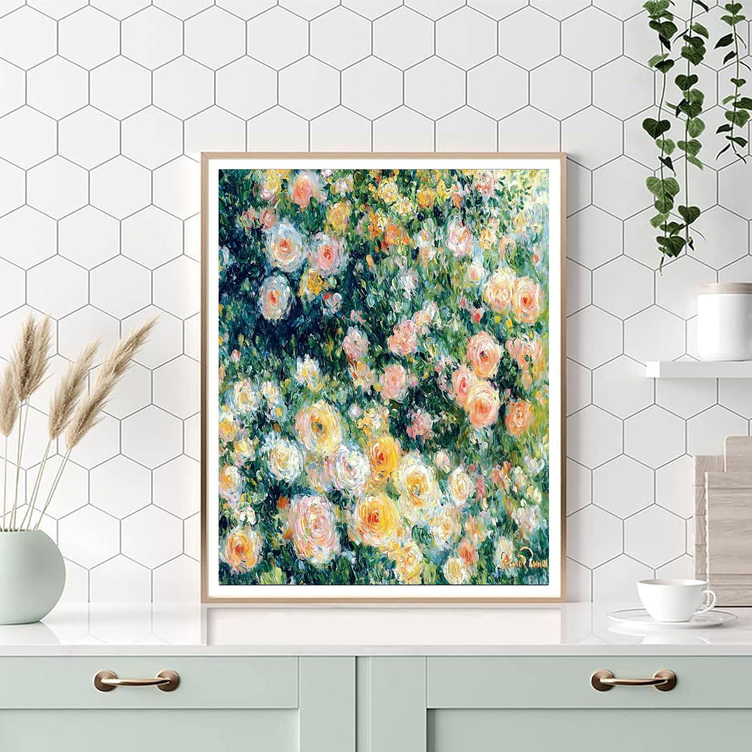 Pierre-Auguste Renoir Inspired Blossoming Connections  Paint By Numbers Kits