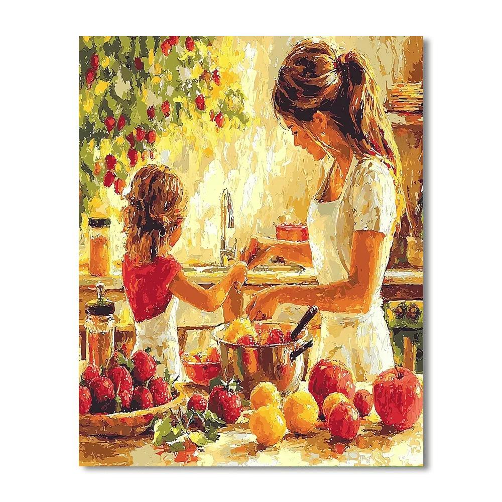 Mommy's Little Chef DIY Paint By Numbers