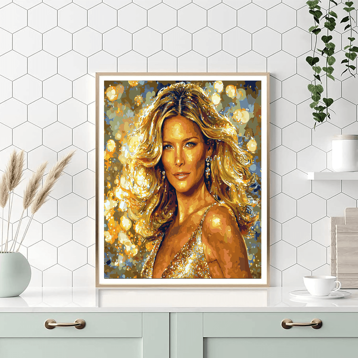 Gwyneth Paltrow: The Grace Of Iron Lady Paint By Number