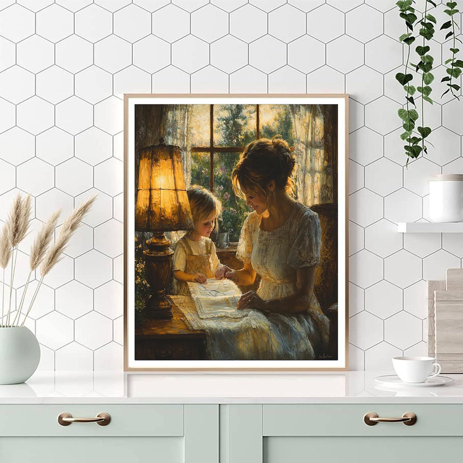 Threads Of Time Painting Number Kit