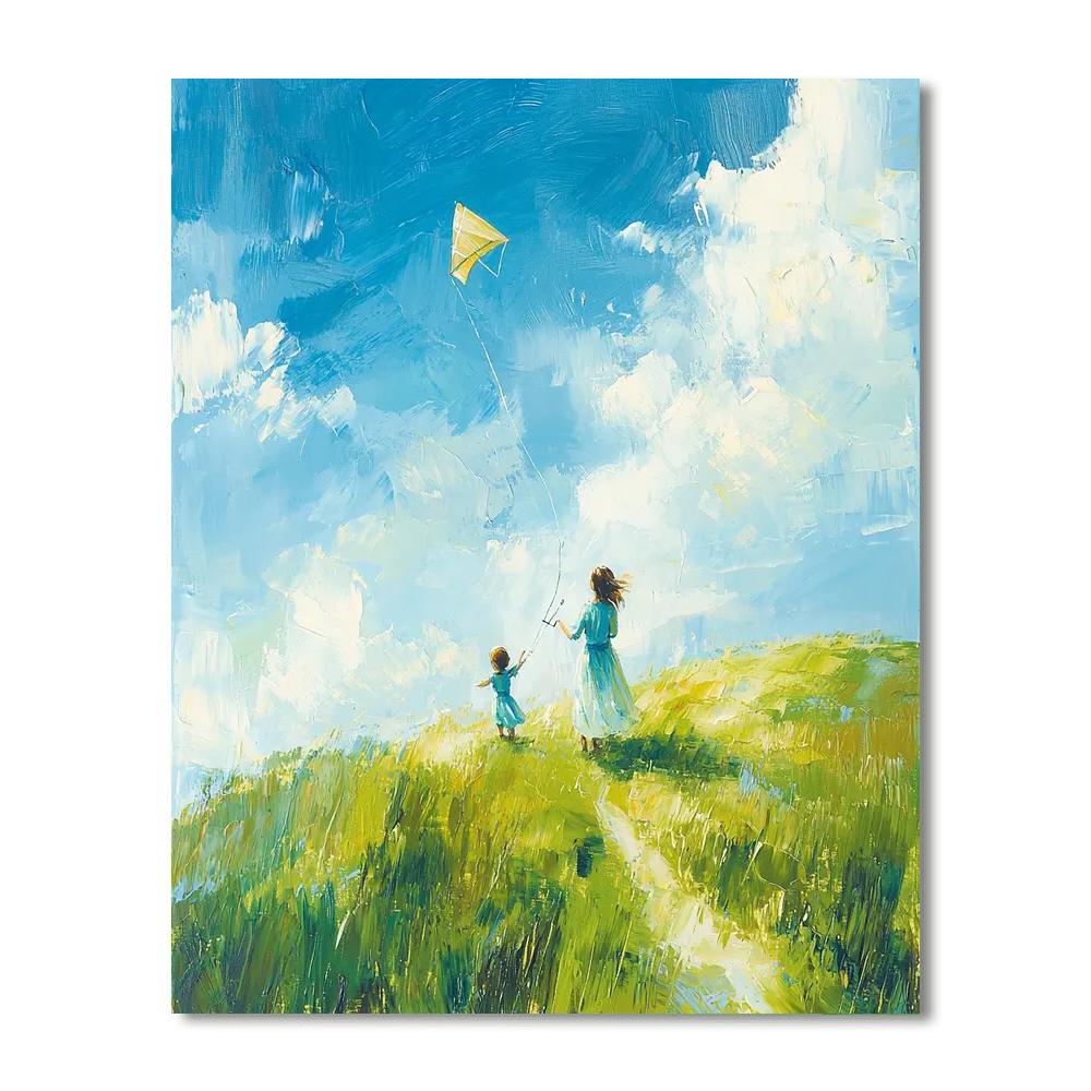 Breezes Of Affection Painting Number Kit