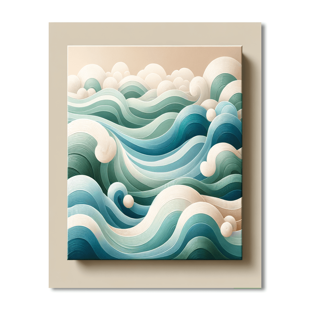 Harmony In The Waves Paint By Number