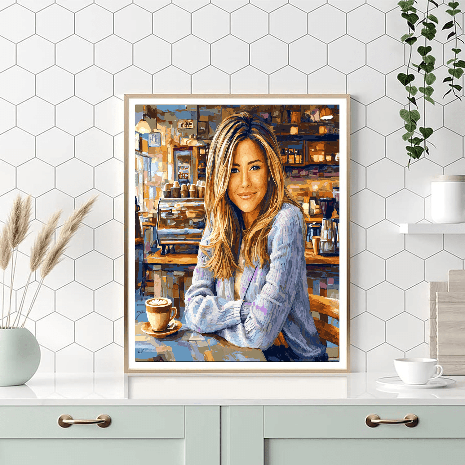 Jennifer Aniston: The Timeless Charm Of Rachel Green Paint By Color