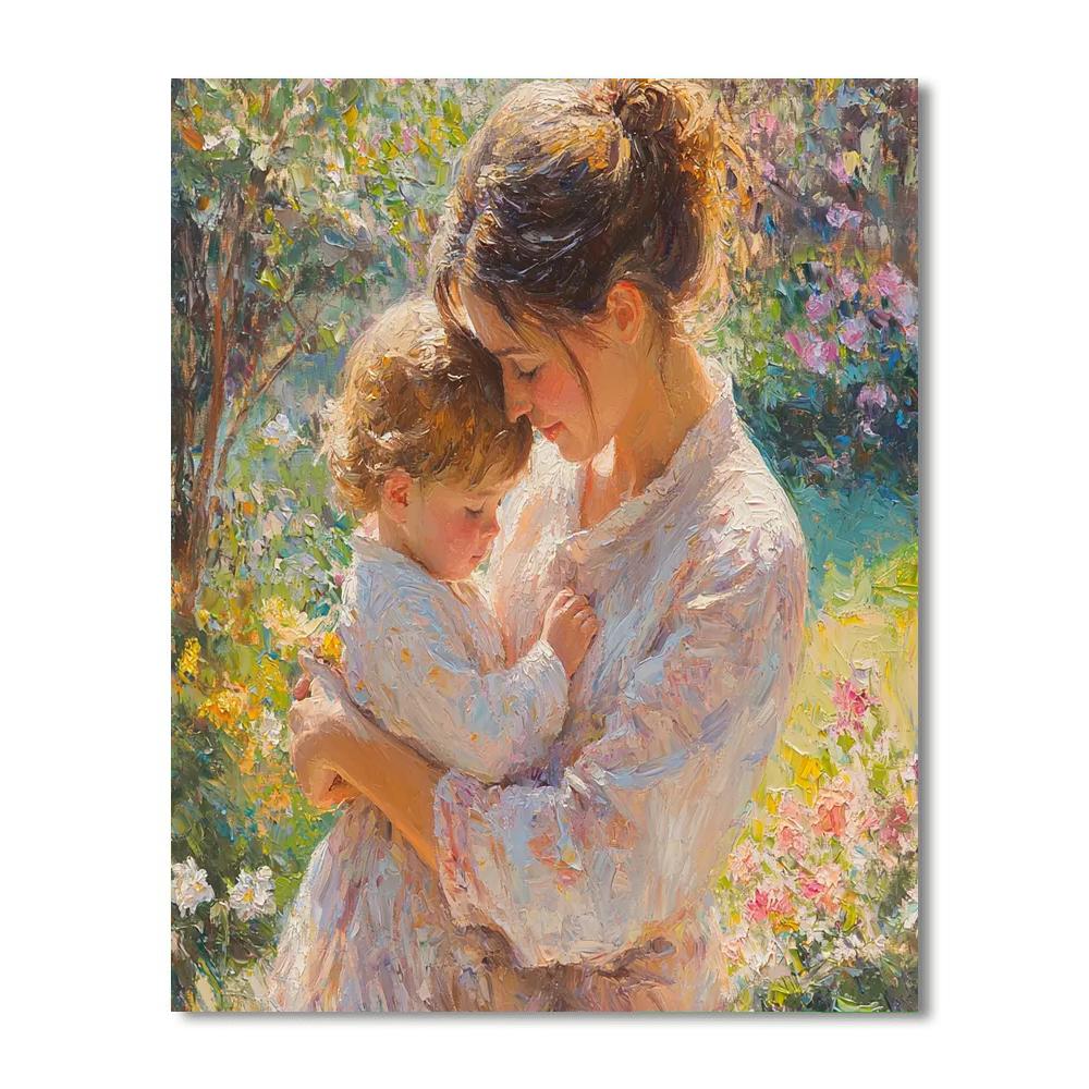 Love’s Gentle Embrace Paint By Numbers