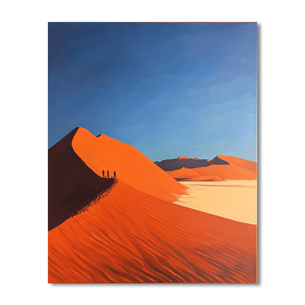 Sossusvlei Dunes DIY Paint By Numbers