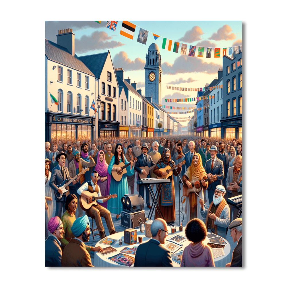 Galway International Arts Festival - Ireland Paint By Numbers Kits