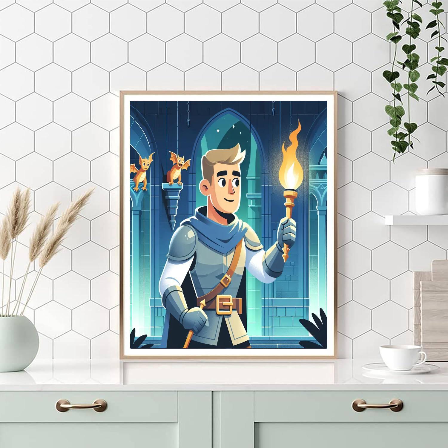 Mystic Castle Quest DIY Paint By Numbers