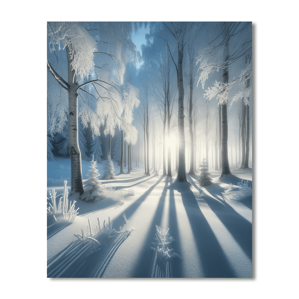 Frosty Morning Charm Paint By Numbers Kits