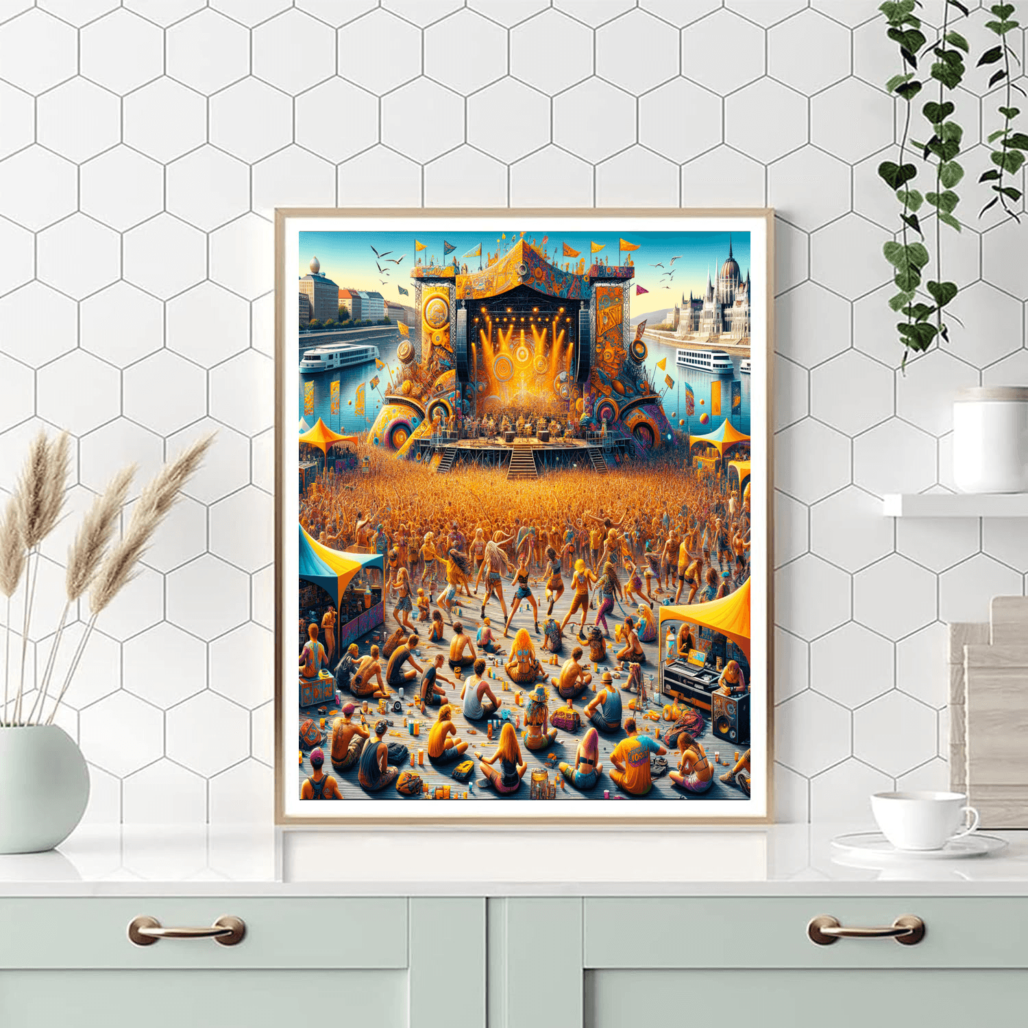 Sziget Festival - Budapest, Hungary Paint By Number