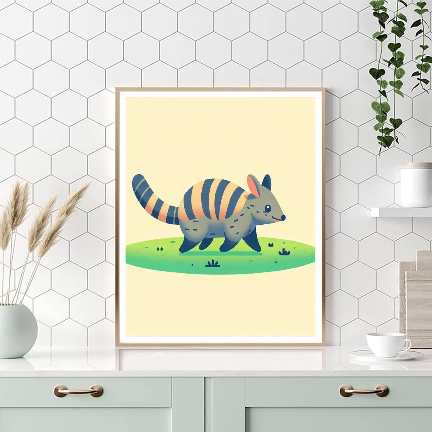Nifty Numbat Painting By Numbers Kit