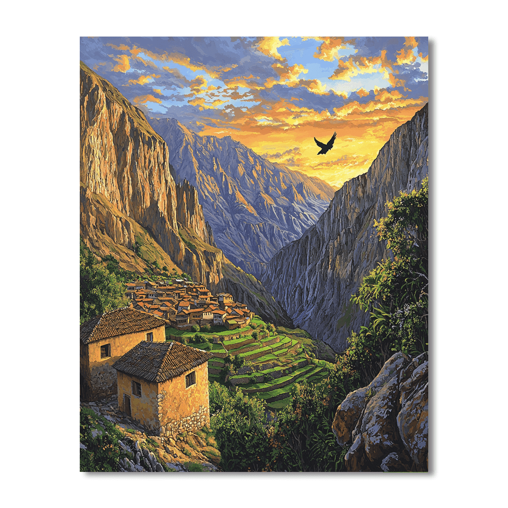 Colca Canyon Paint By Numbers Kits