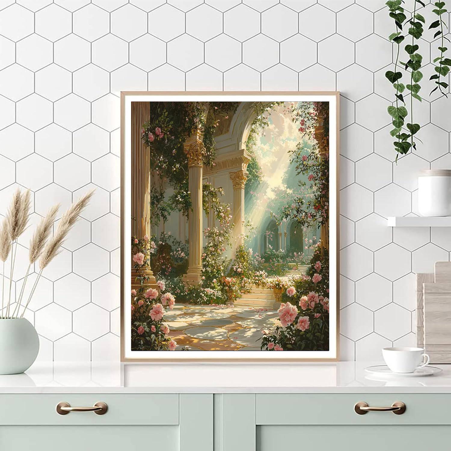 Paolo Veronese Inspired Renaissance Romance Bloom  Painting By Numbers Kit