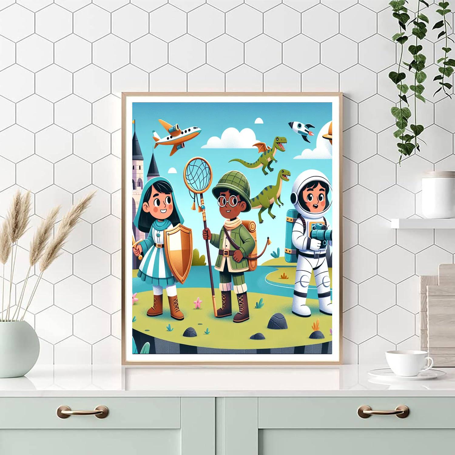 Adventures In Time Travel Paint By Numbers