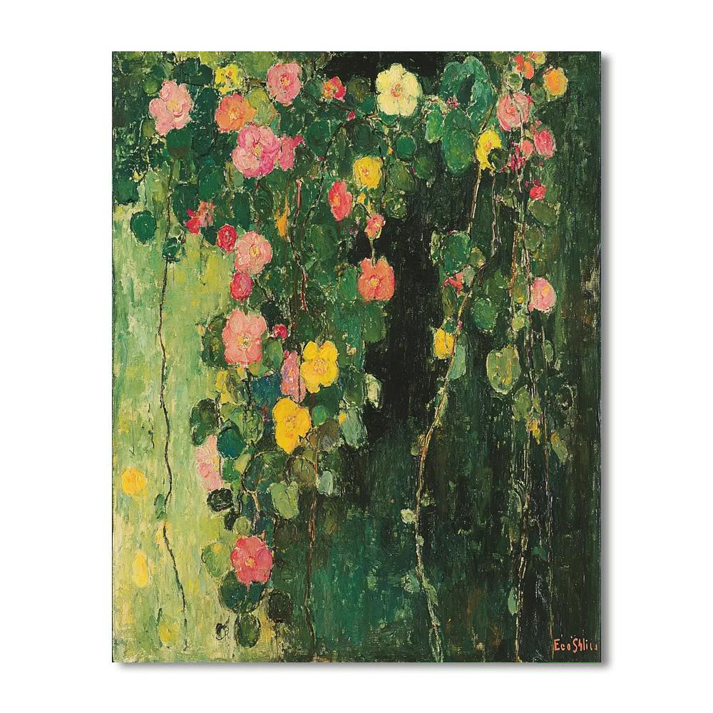 Egon Schiele Inspired Spring Symphony  Paint By Number