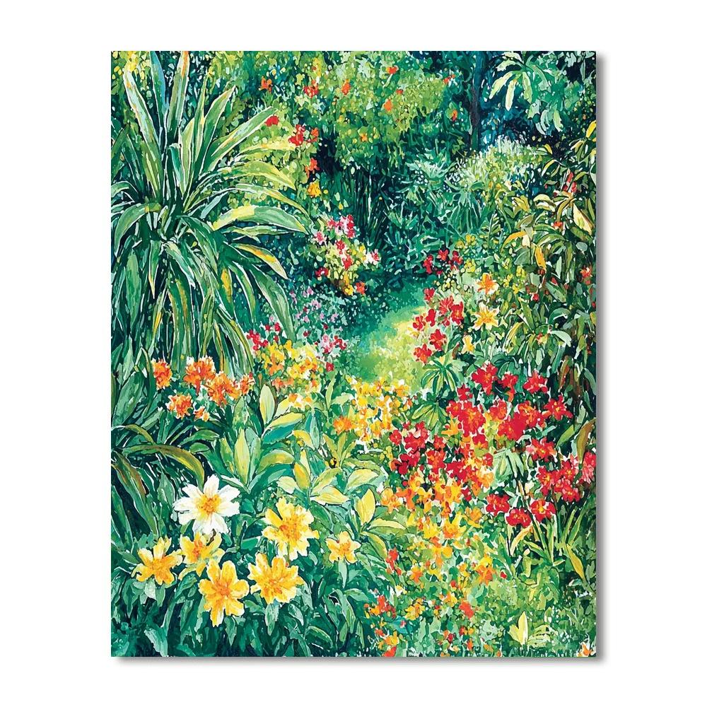 A Garden Of Gratitude DIY Paint By Numbers