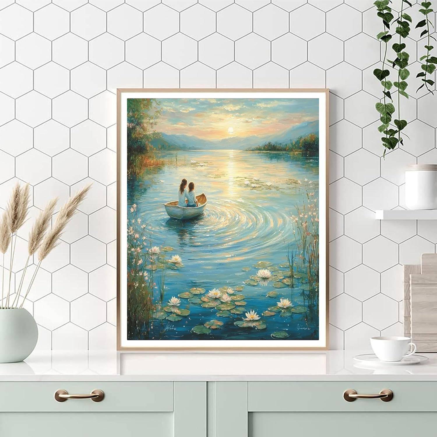 Sailing On Dreams DIY Paint By Numbers