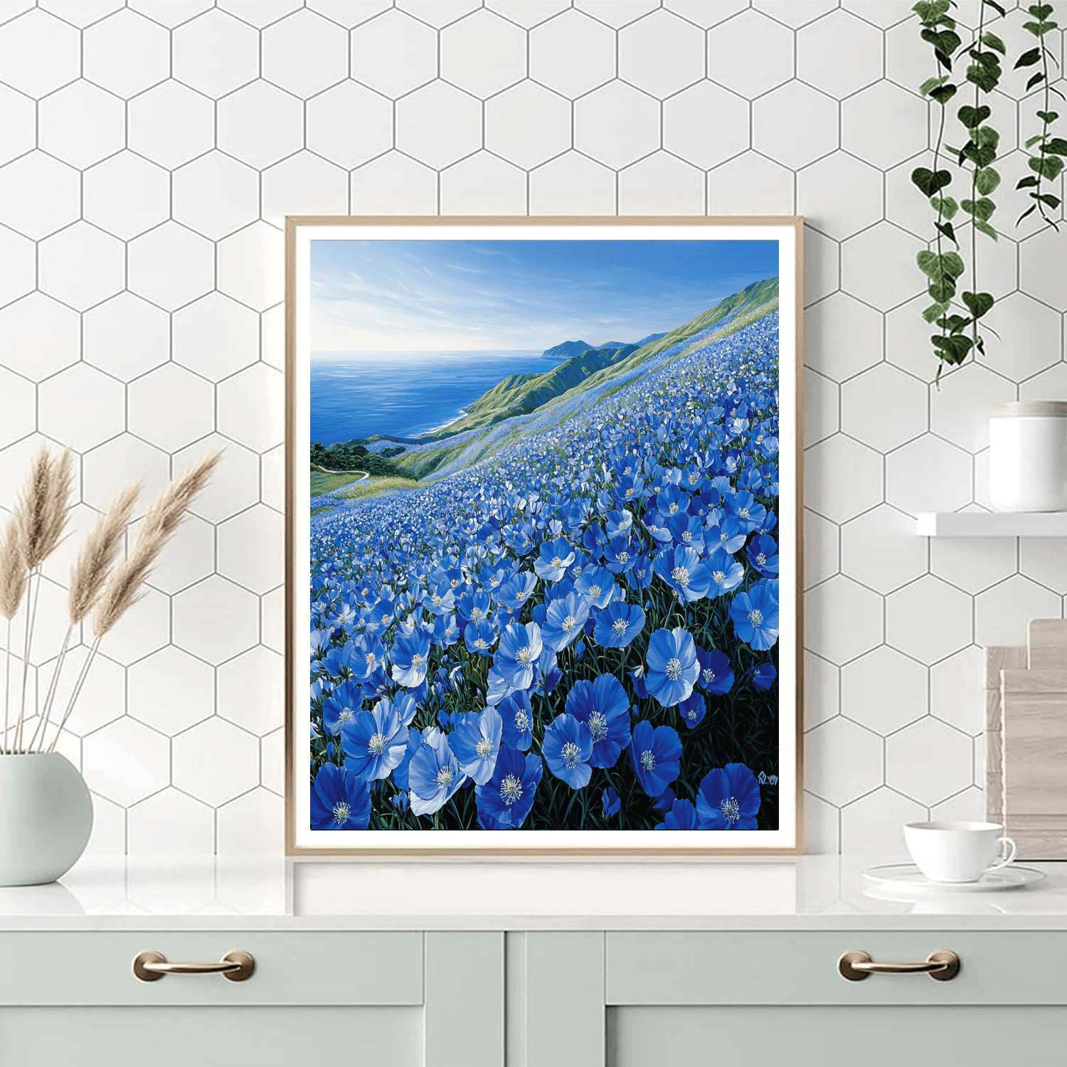 Hitachi Seaside Park - Japan Numbered Painting Kits