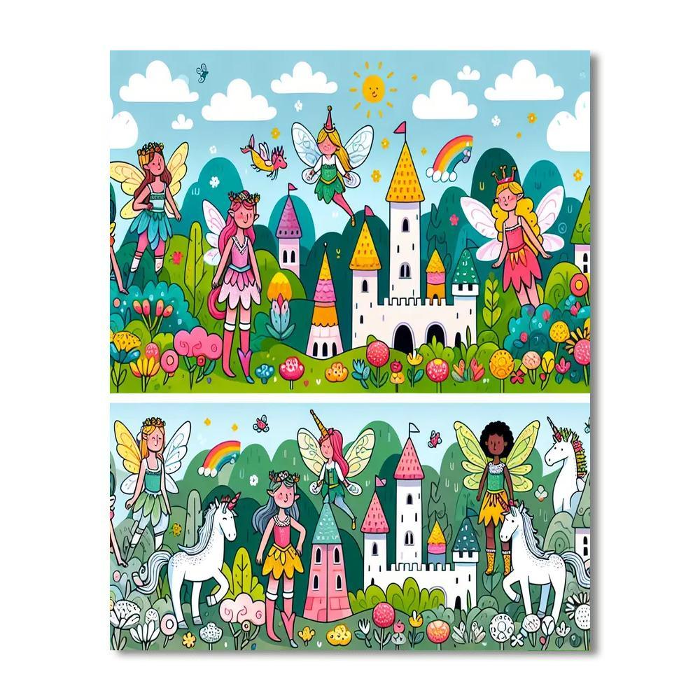 Adventure In The Fairy Kingdom Paint By Numbers