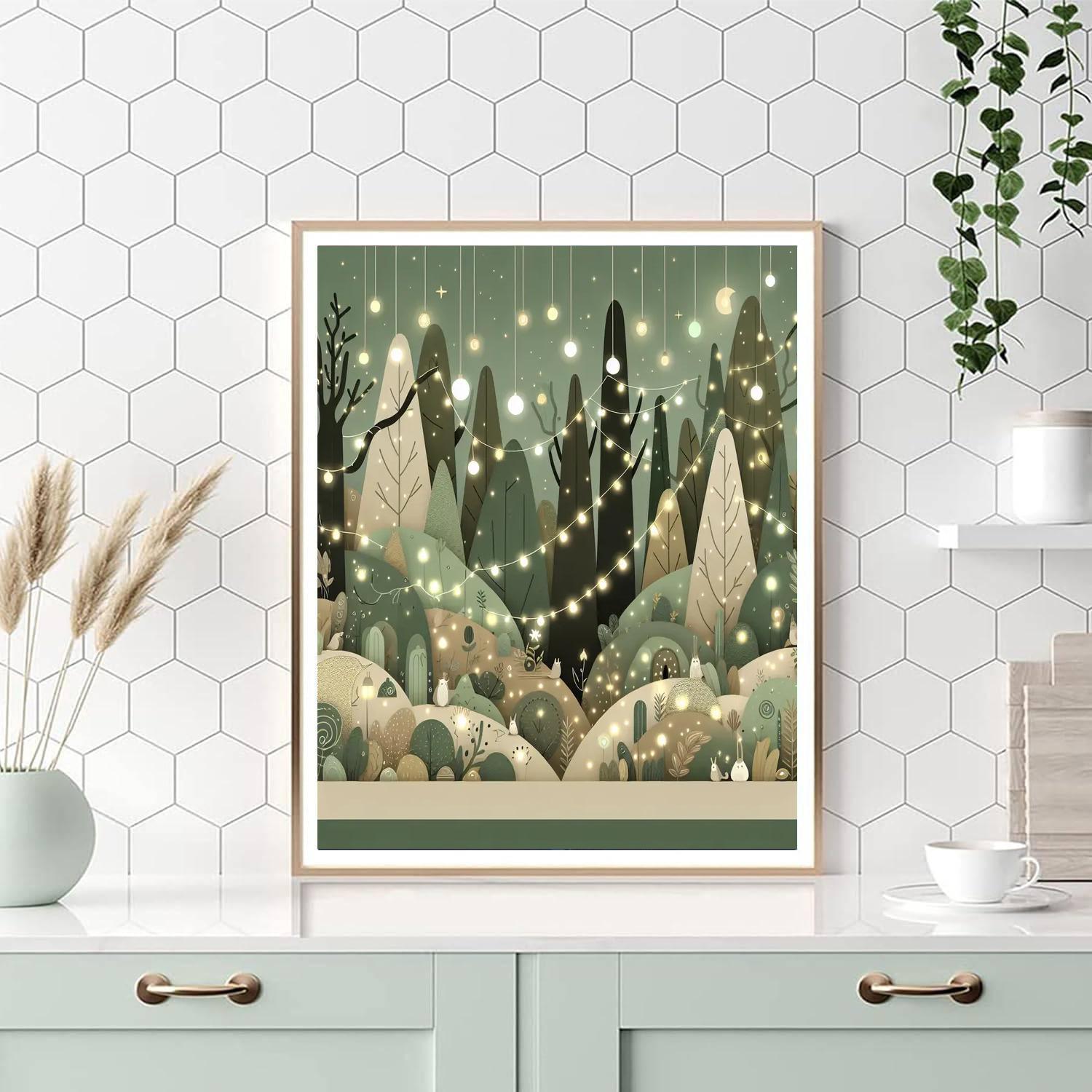 Forest Fairytales Paint By Numbers Art