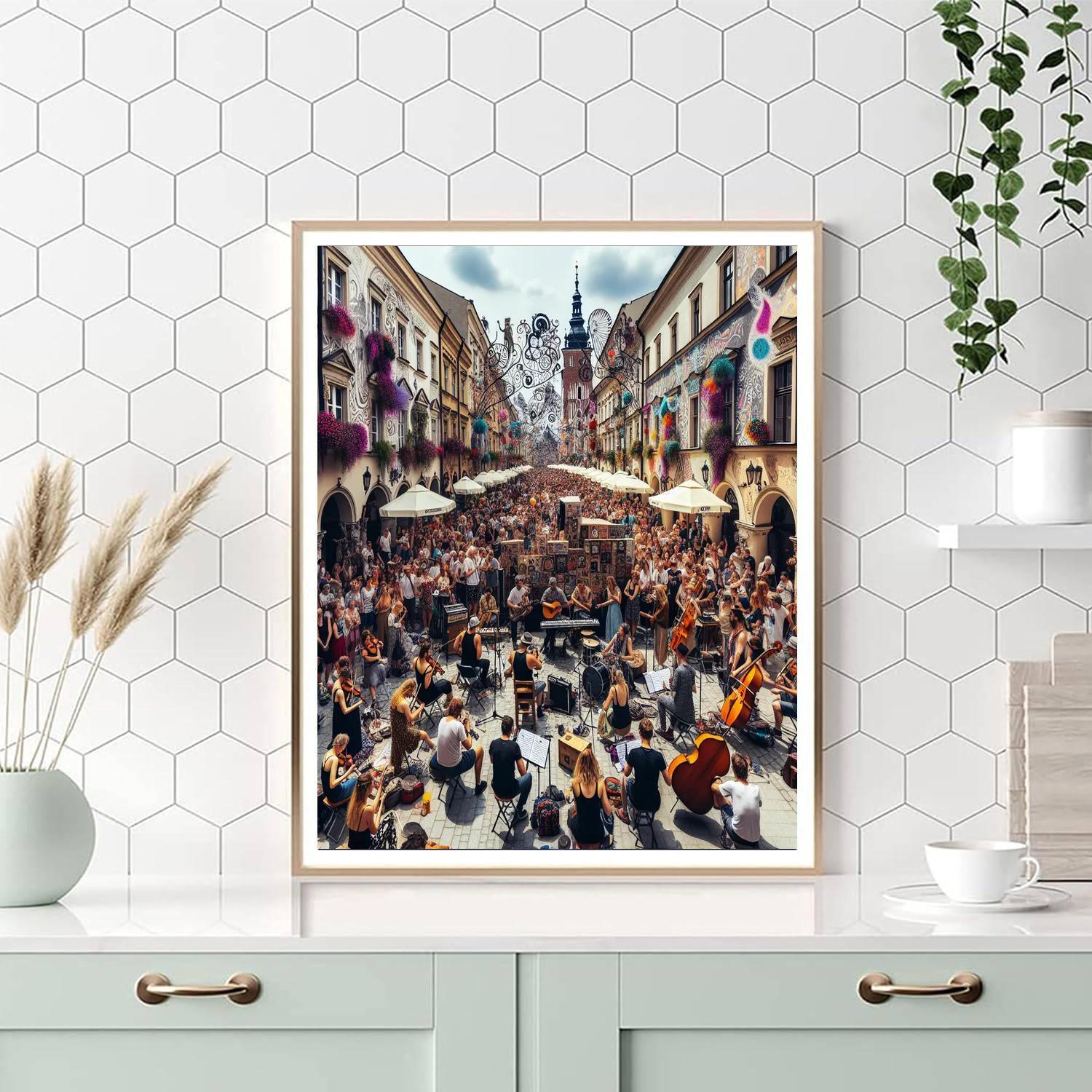 Festiwal Sztuki Faktu - Krakow, Poland Paint By Numbers