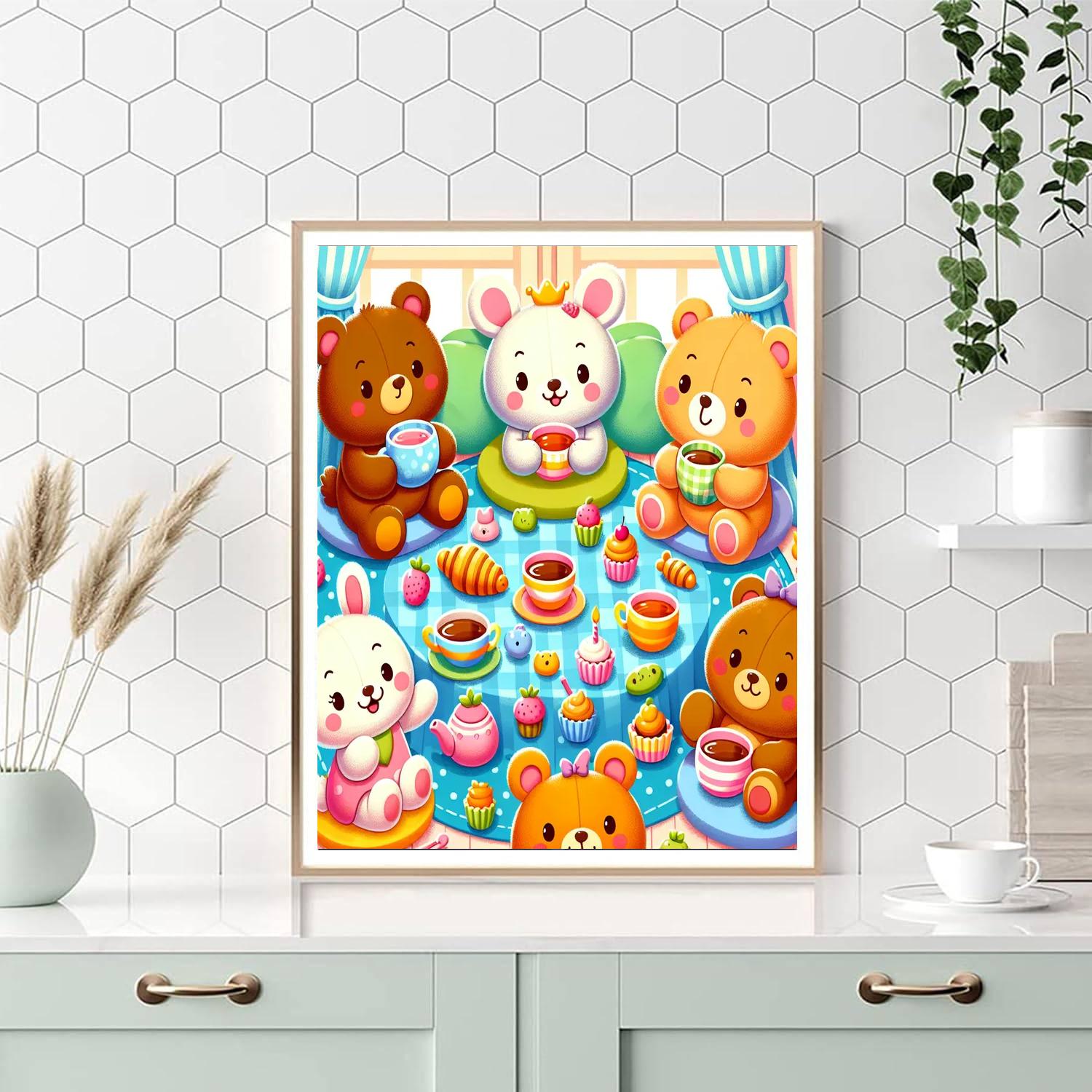 Cuddle Time Painting Number Kit