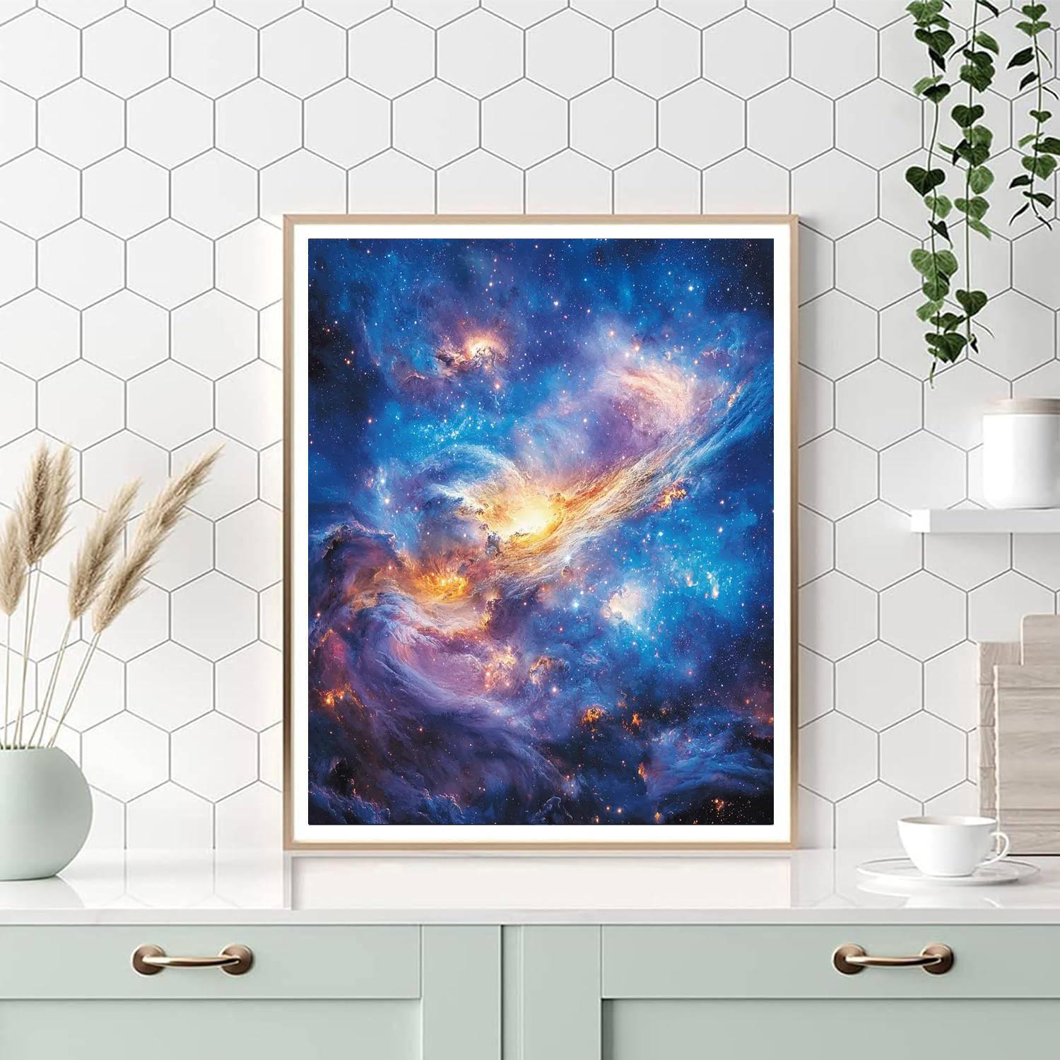 Michelangelo Inspired Ethereal Serenity  Numbered Painting Kits