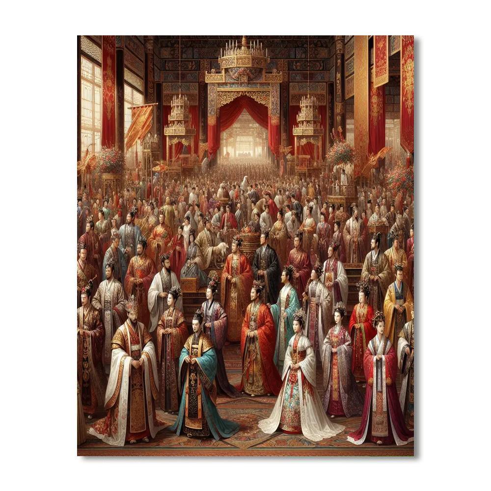 Regal Dynasty Celebration Paint By Number
