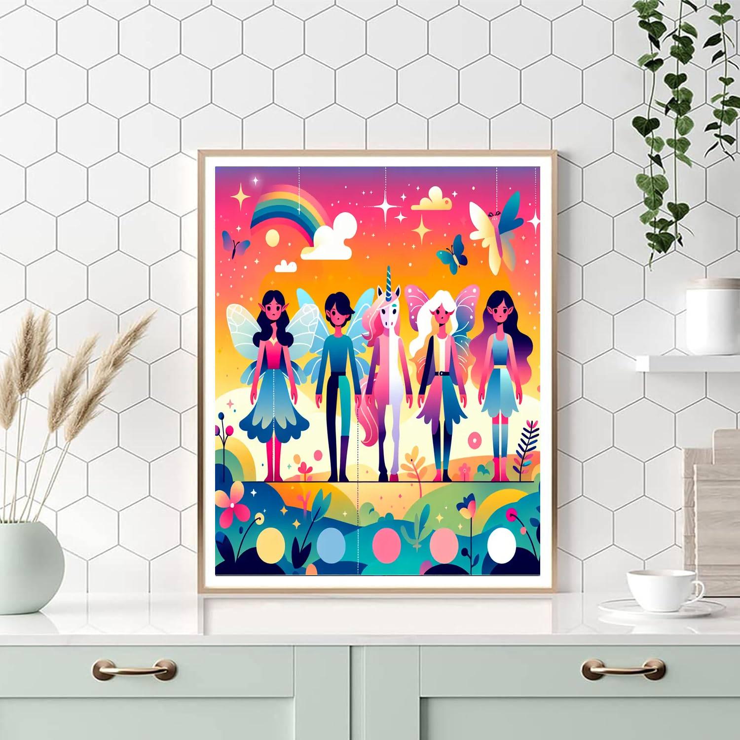 Fantasy Land Of Enchantment Paint By Number