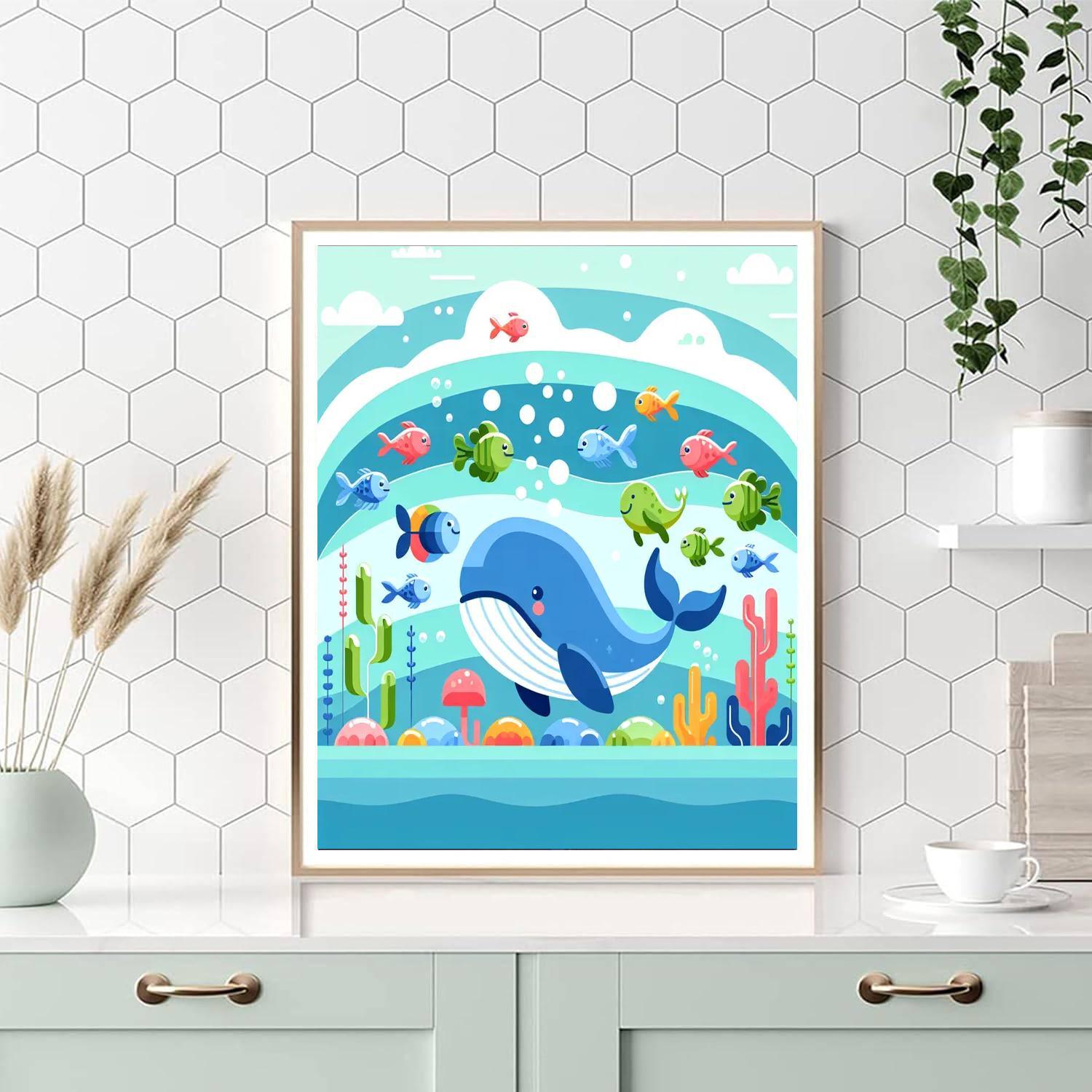 Whale Of A Time Paint By Number