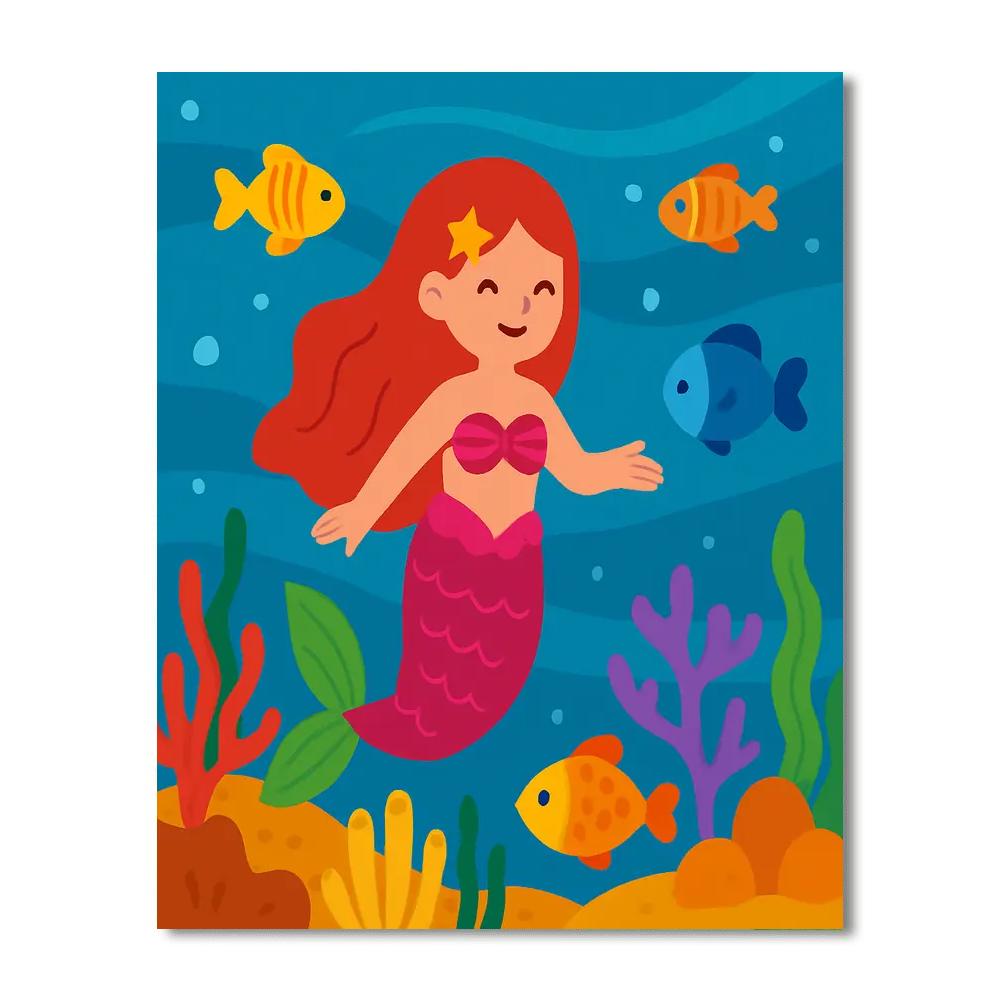 Vibrant Undersea Kingdom Paint By Numbers Kits