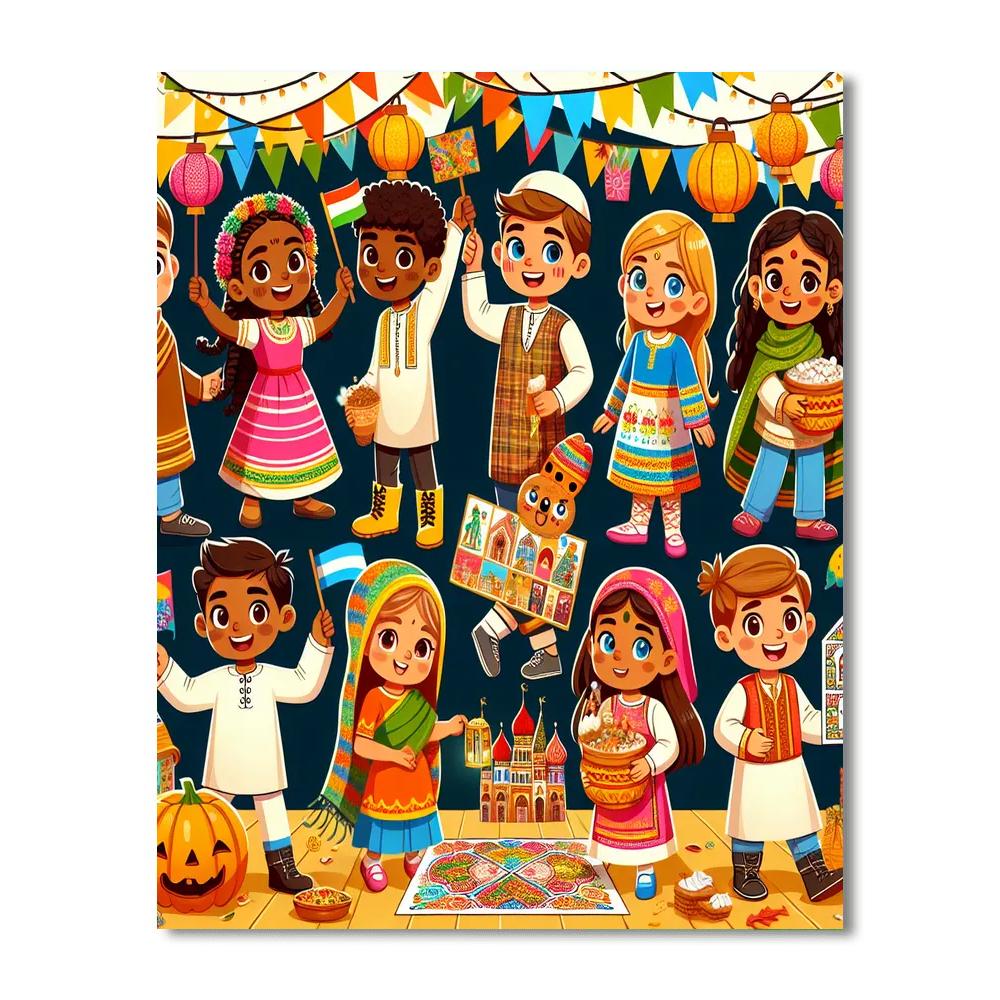 Festival Of Fun Paint By Numbers Kits