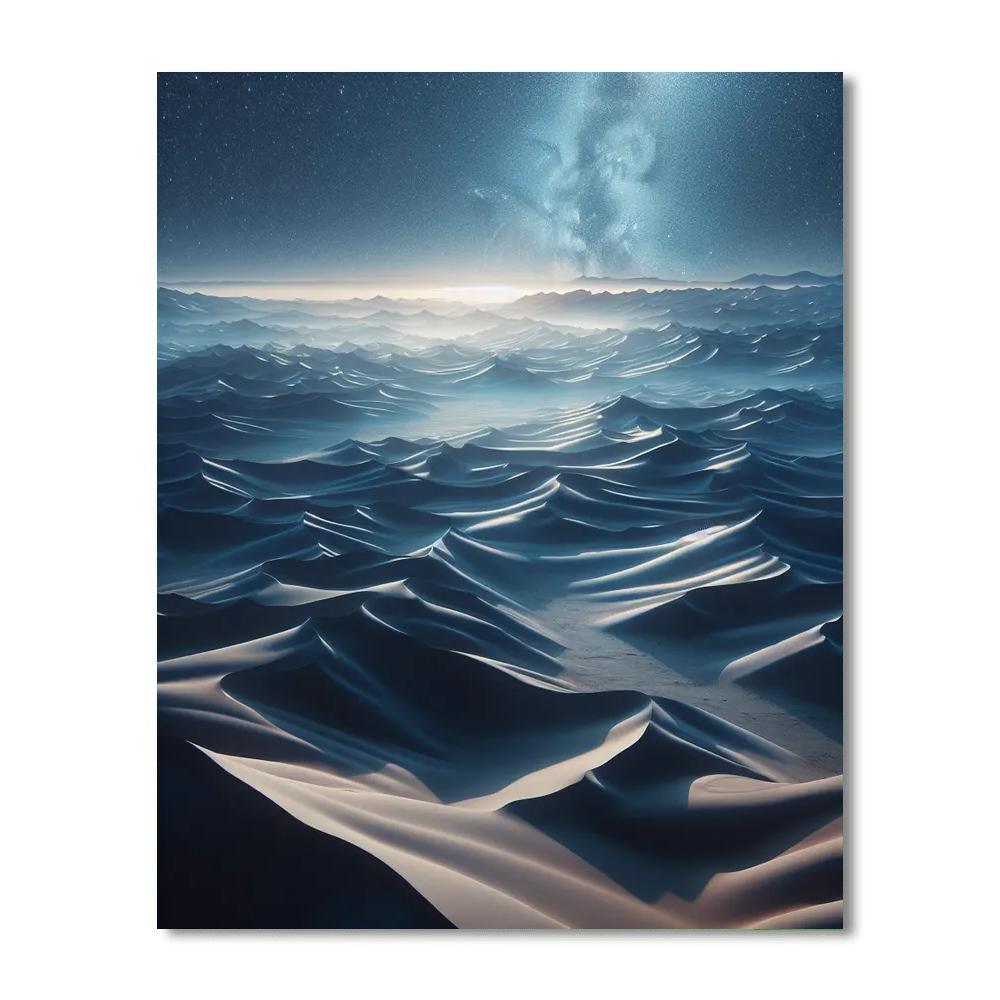 Moonlit Desert Reverie Paint By Number