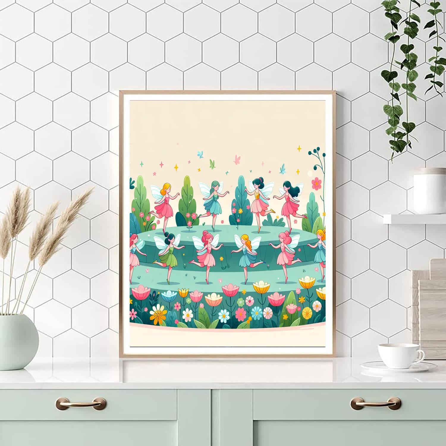 Fairy Garden Dance Paint By Numbers Kits